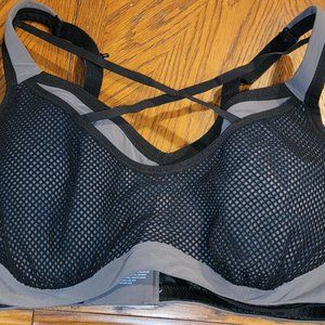 Torrid Grey Padded Underwire Sports Bra